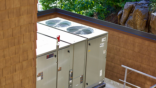 AC Unit on a Building