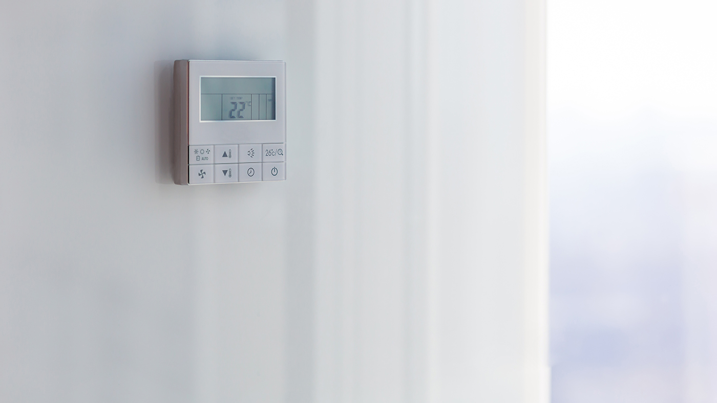 The Air Conditioning and Heating Control Panel